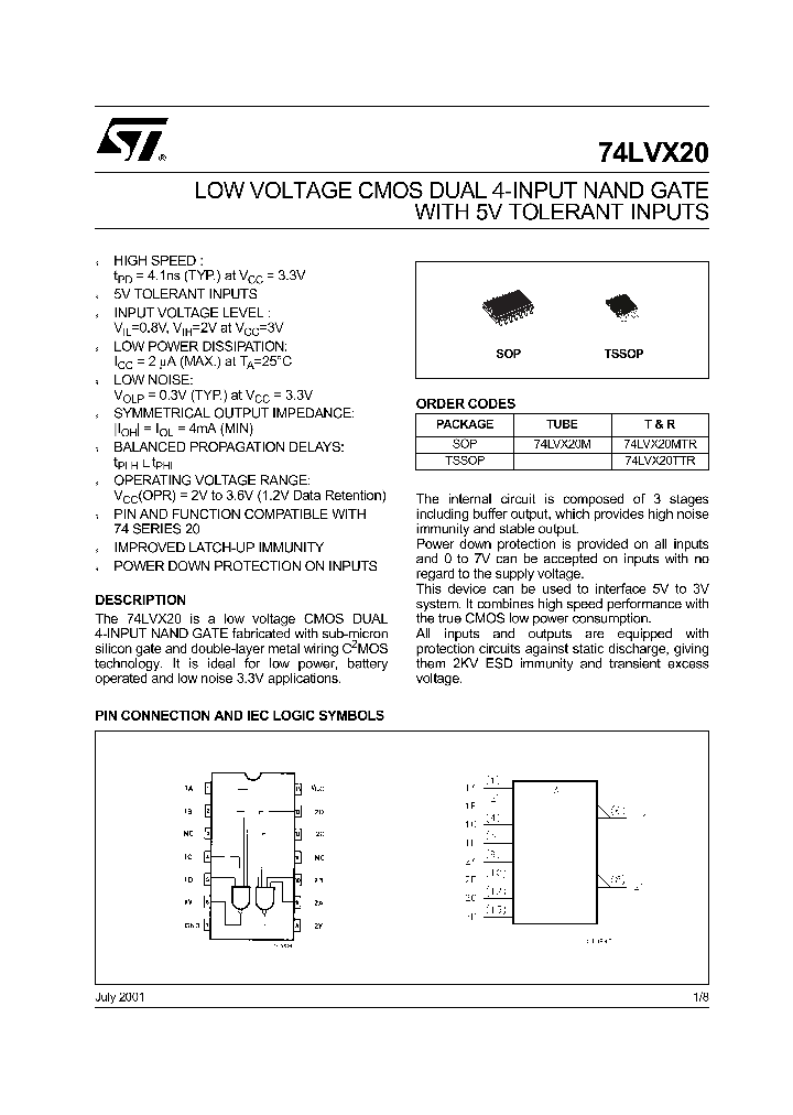 74LVX20M_747343.PDF Datasheet