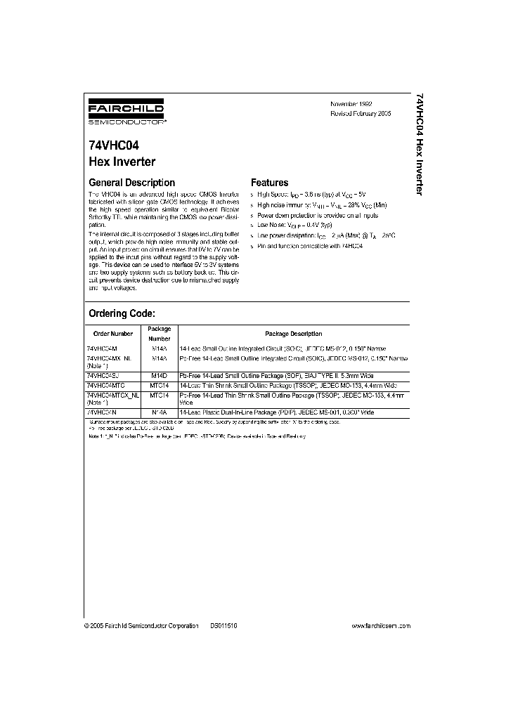 74VHC04SJX_681108.PDF Datasheet