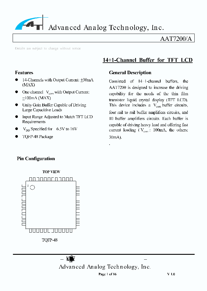AAT7200_607135.PDF Datasheet