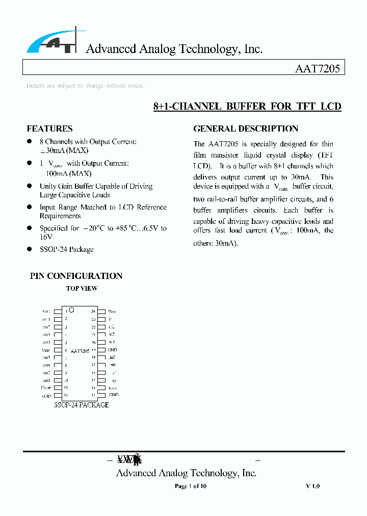 AAT7205-S11_607152.PDF Datasheet