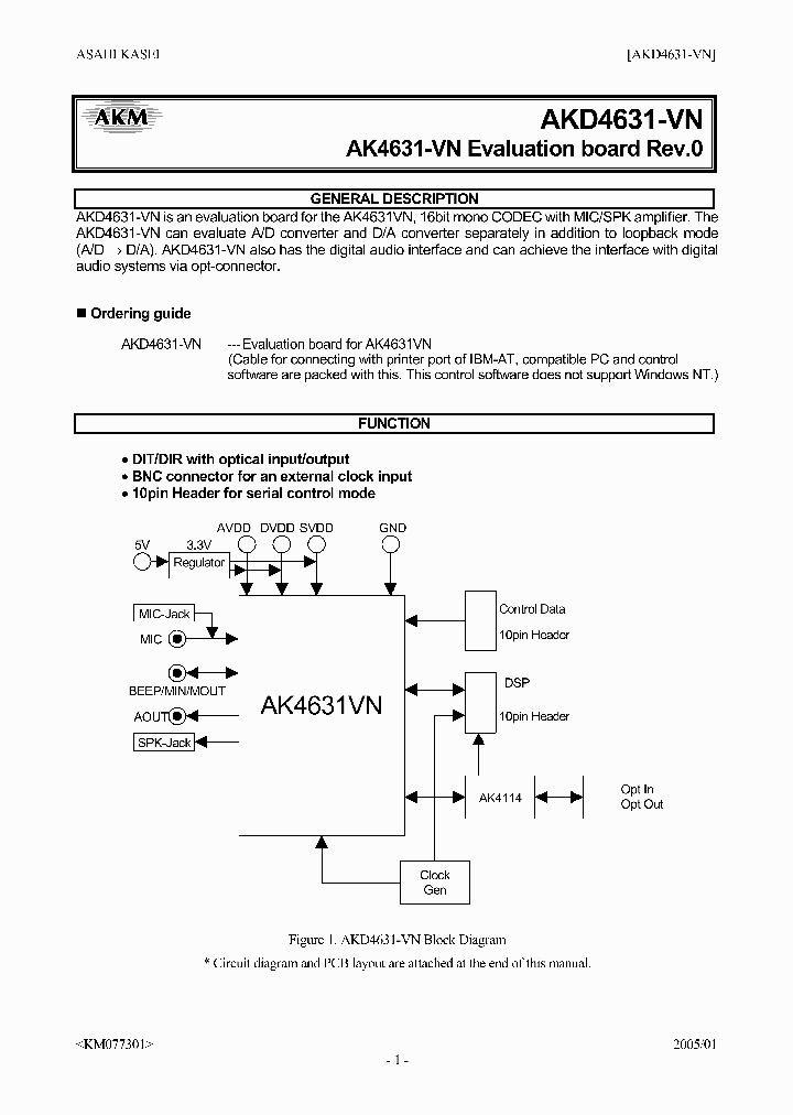 AKD4631_733818.PDF Datasheet