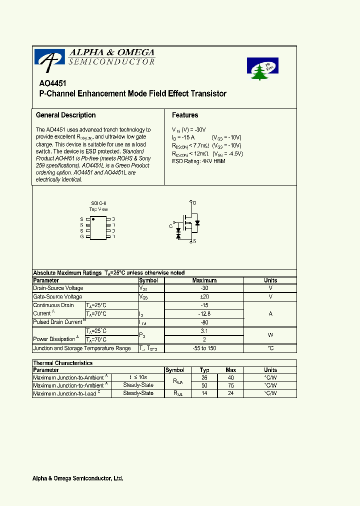 AO4451_650469.PDF Datasheet