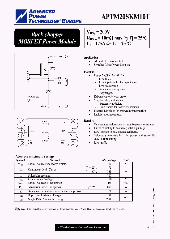 APTM20SKM10T_646022.PDF Datasheet