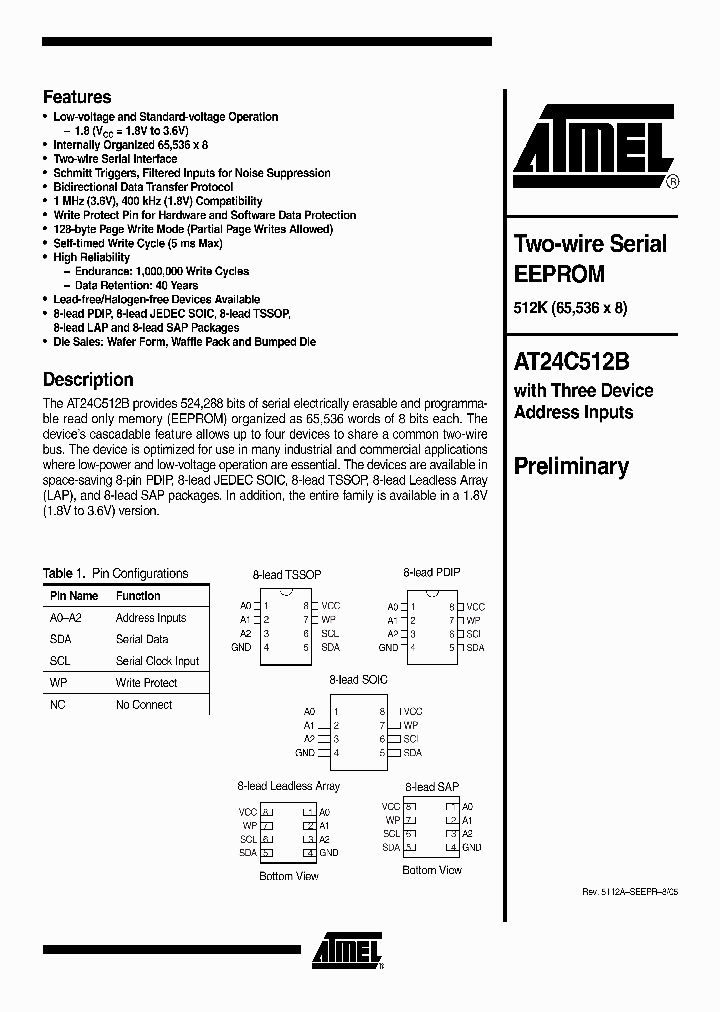 AT24C512BN-10SU-18_688074.PDF Datasheet