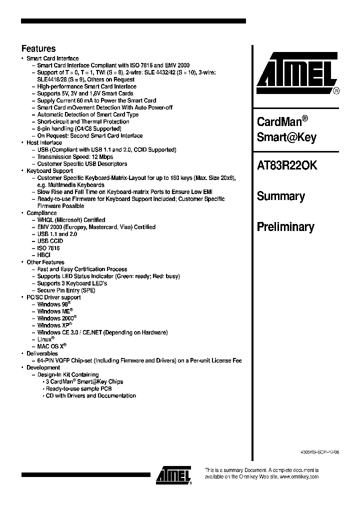 AT83R22OK_762343.PDF Datasheet