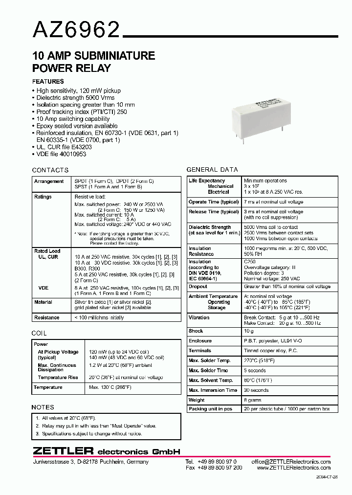 AZ6962-1AE-60D_665761.PDF Datasheet