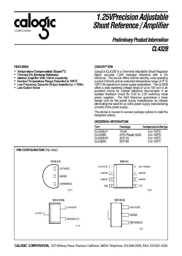 CL432BVS_764792.PDF Datasheet