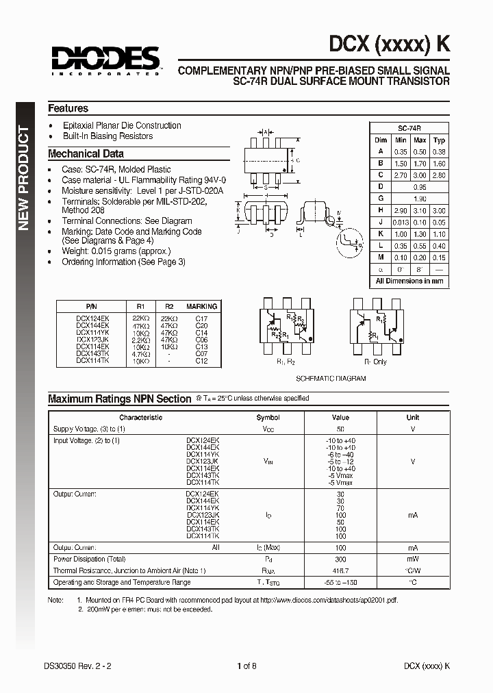 DCX124EK_50066.PDF Datasheet