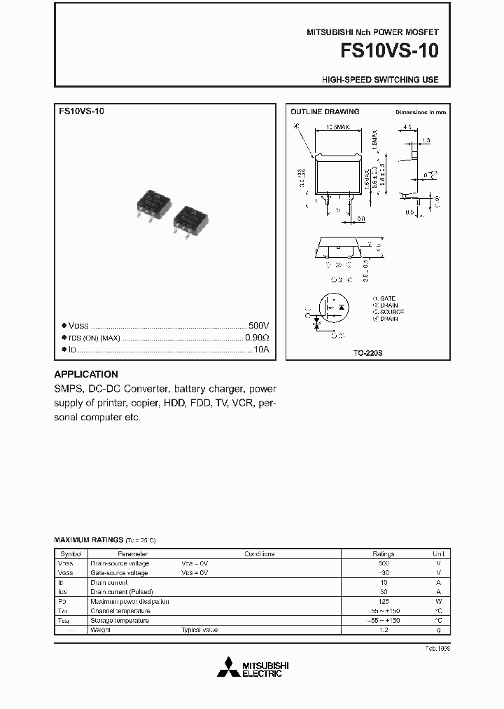 FS10VS-10_775857.PDF Datasheet