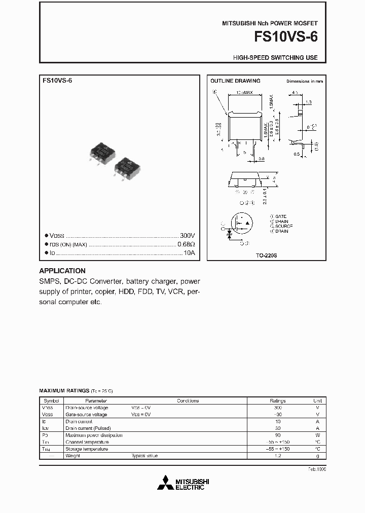 FS10VS-6_775846.PDF Datasheet