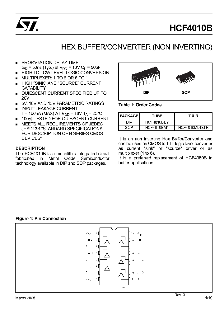 HCF4010M013TR_733137.PDF Datasheet