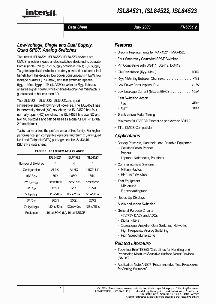 ISL84523IV_585695.PDF Datasheet