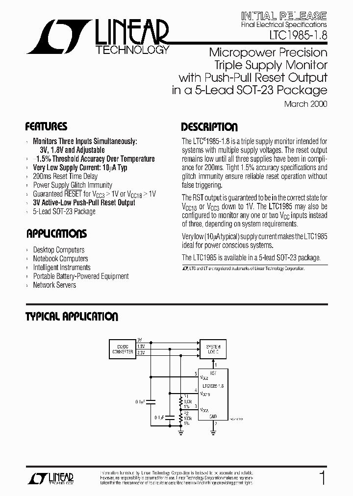 LTC1985_560490.PDF Datasheet