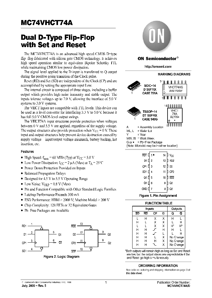 MC74VHCT74ADR2_751358.PDF Datasheet