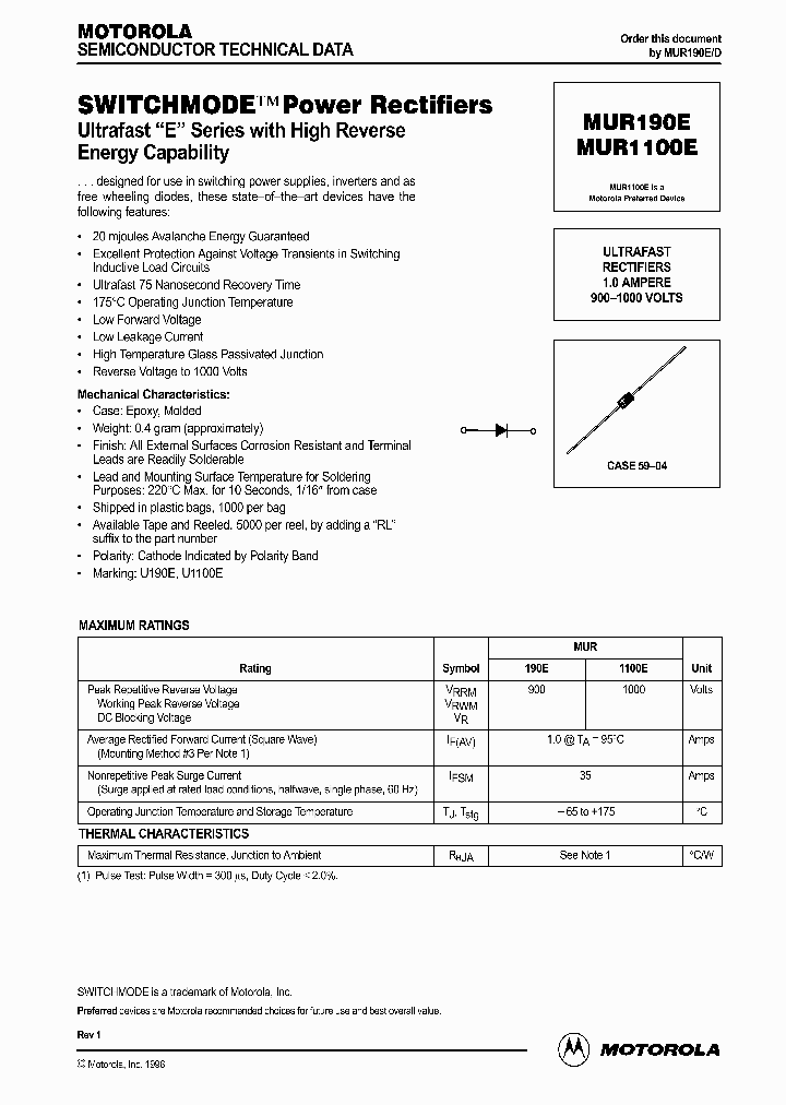 MUR1100E_197810.PDF Datasheet