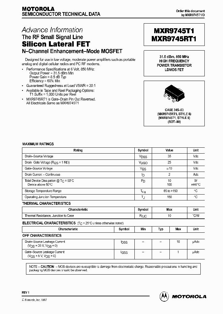 MXR9745T1_335145.PDF Datasheet