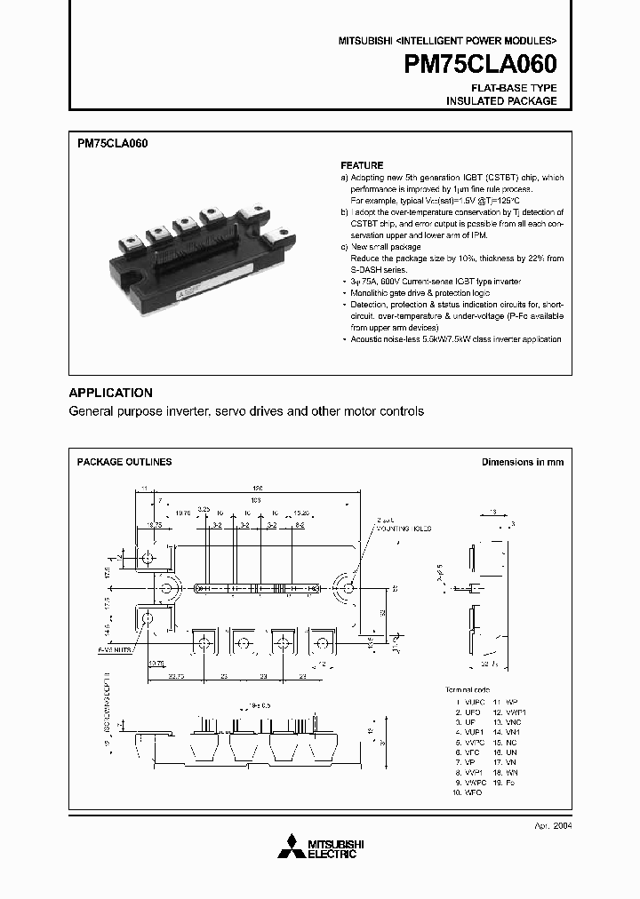 PM75CLA060_621998.PDF Datasheet