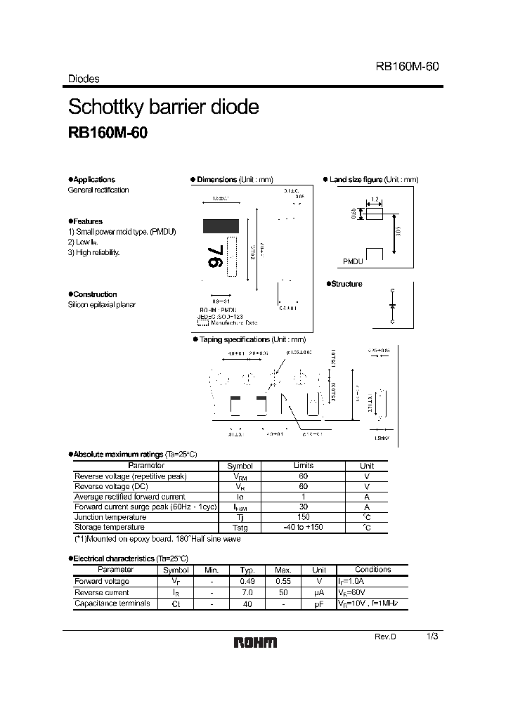 RB160M-601_605032.PDF Datasheet
