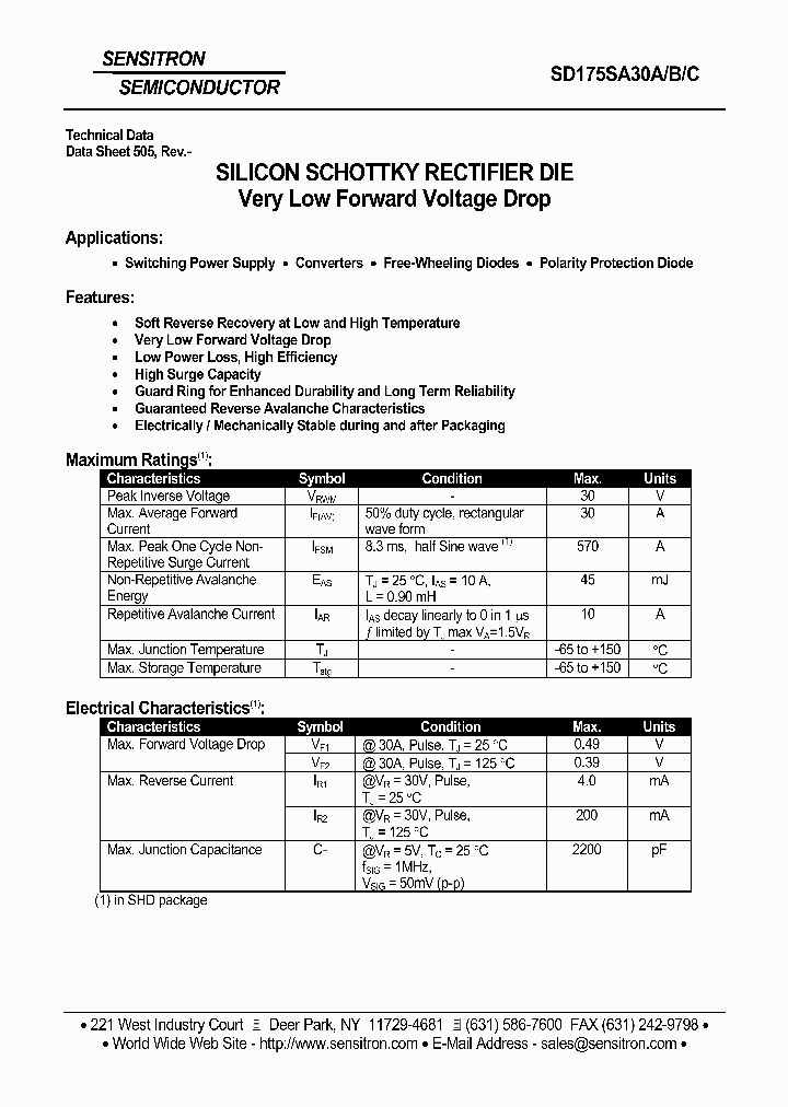 SD175SA30A_630619.PDF Datasheet