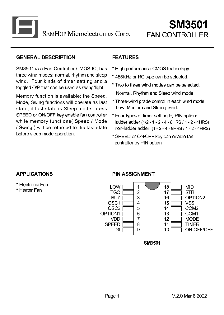 SM3501_791477.PDF Datasheet