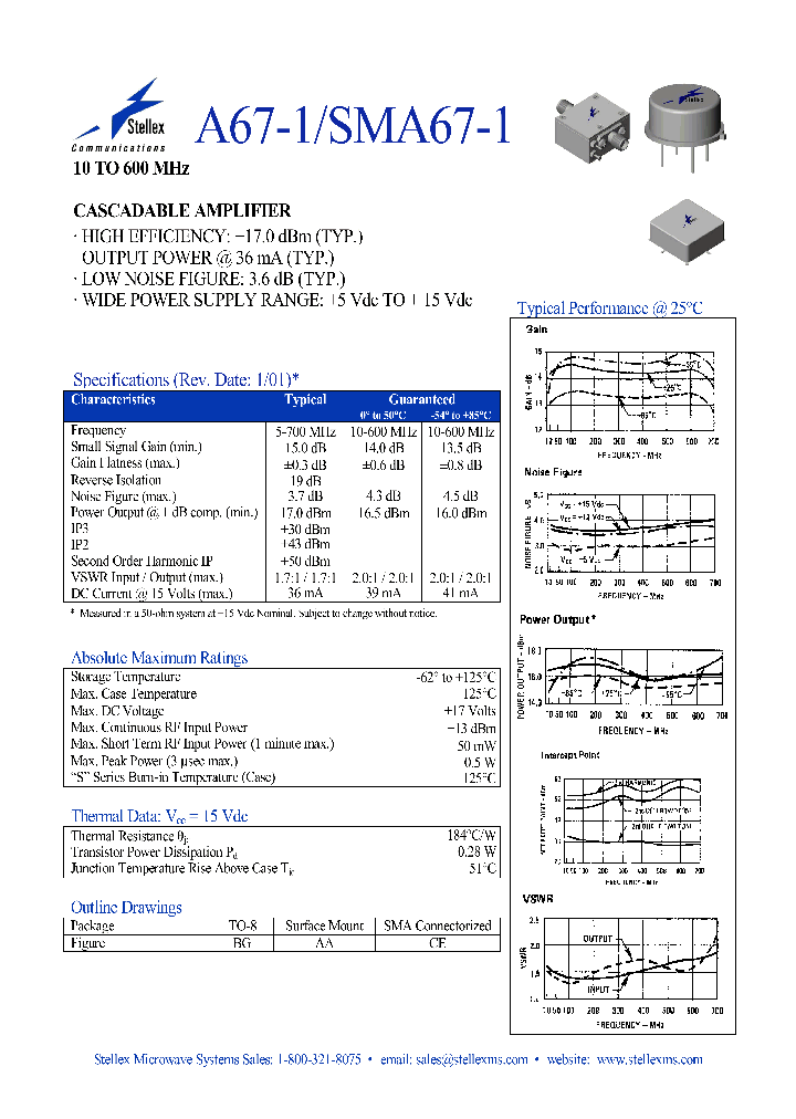 SMA67-1_614972.PDF Datasheet