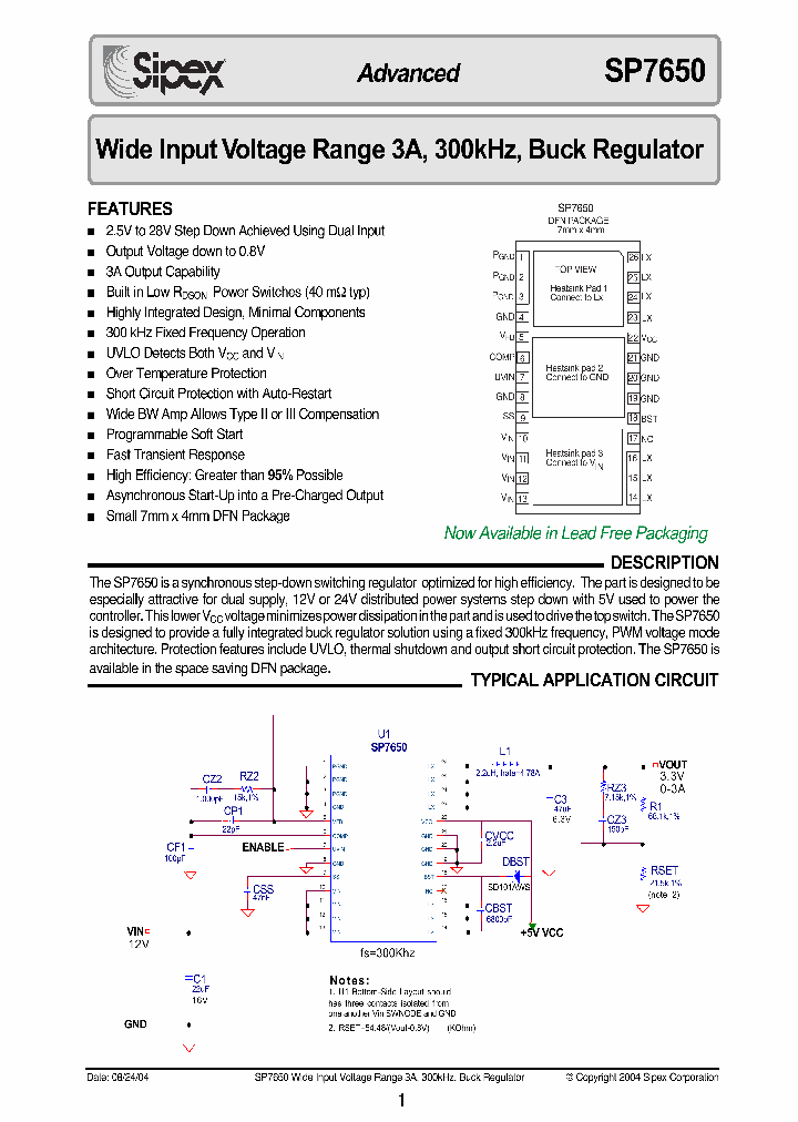 SP7650_195767.PDF Datasheet