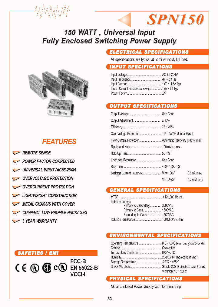 SPN150_715317.PDF Datasheet
