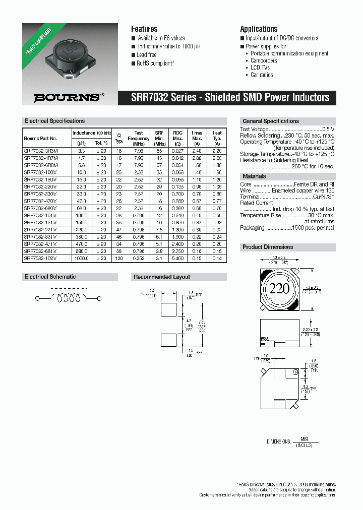 SRR7032-330M_696692.PDF Datasheet