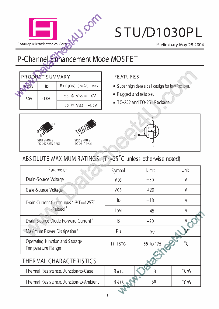 STU1030PL_643825.PDF Datasheet