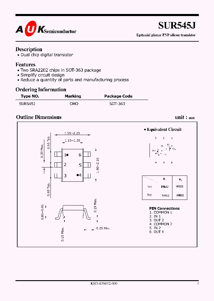SUR545J_638448.PDF Datasheet