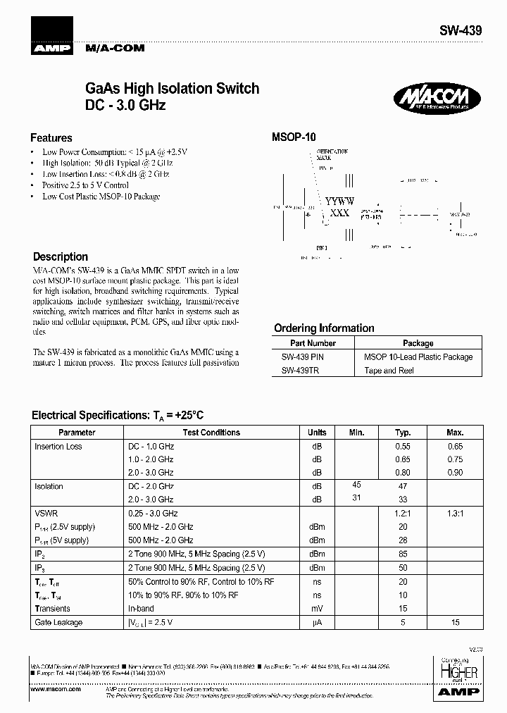 SW-439TR_774041.PDF Datasheet