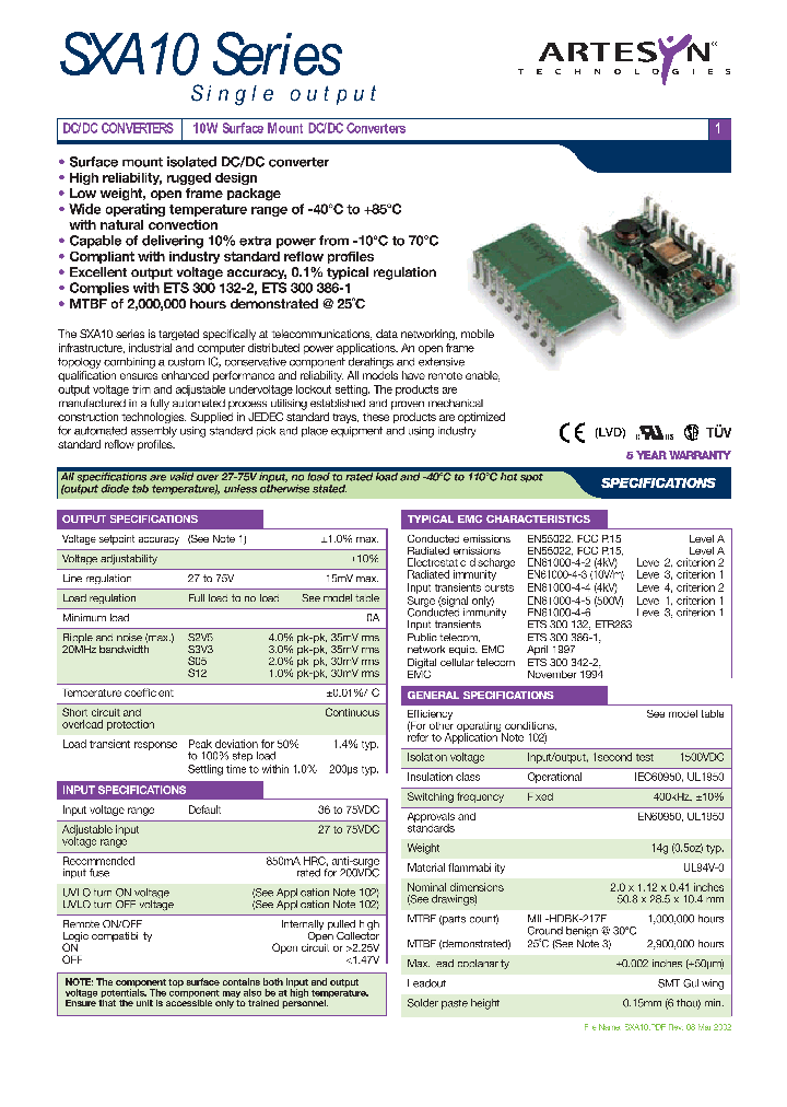 SXA10-48S12_658885.PDF Datasheet
