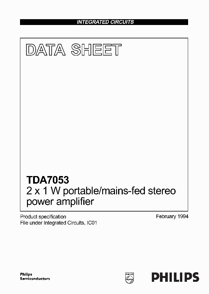 TDA7053_768783.PDF Datasheet