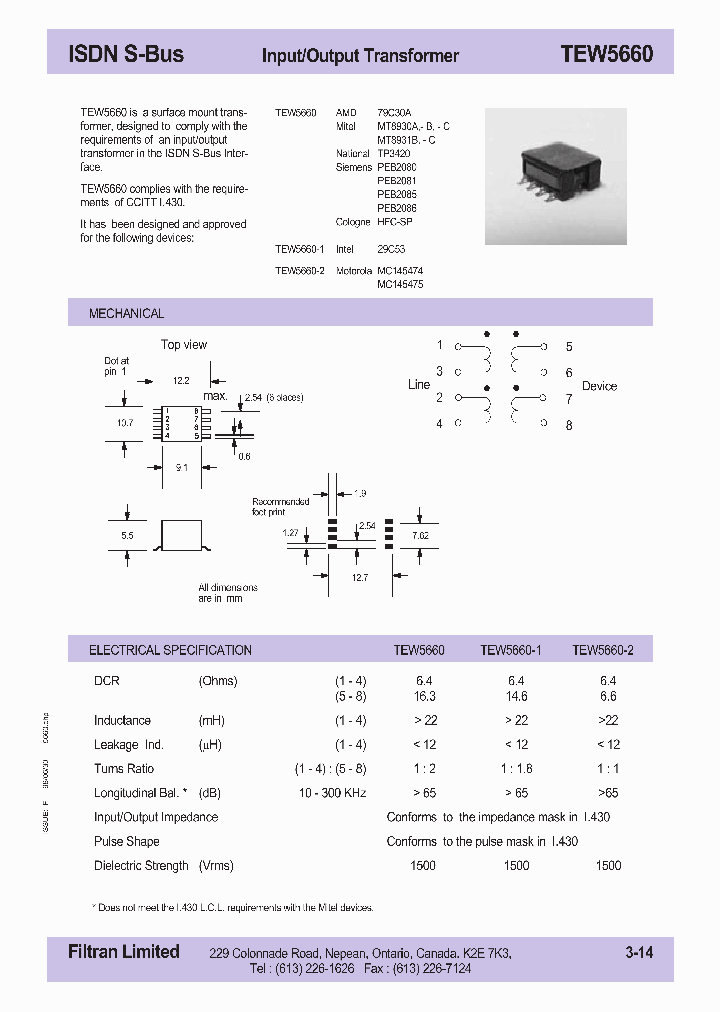 TEW5660-1_726571.PDF Datasheet