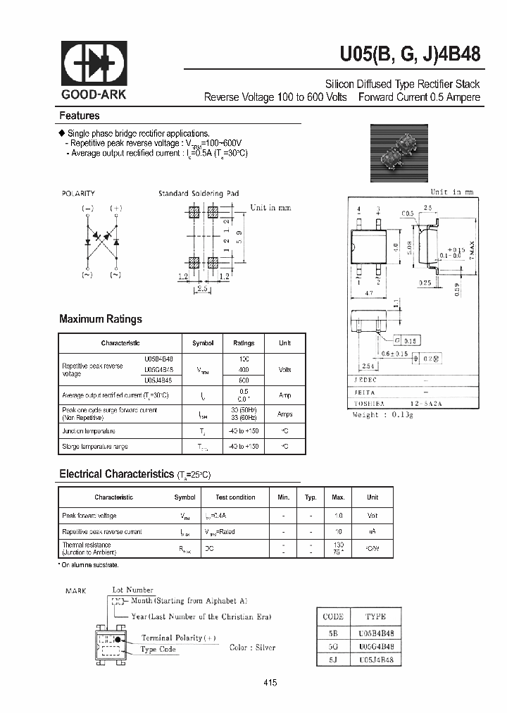 U05G4B48_626329.PDF Datasheet