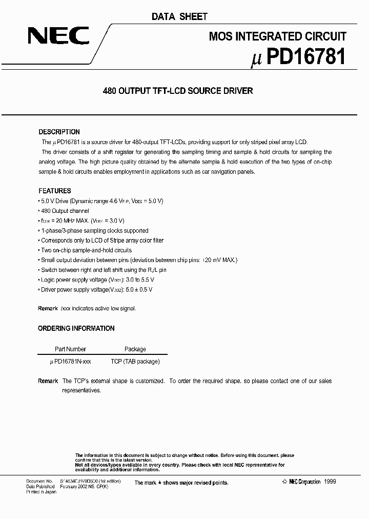 UPD16781N-XXX_665629.PDF Datasheet