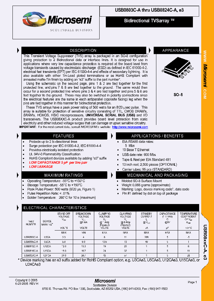 USB0803C-A_632757.PDF Datasheet