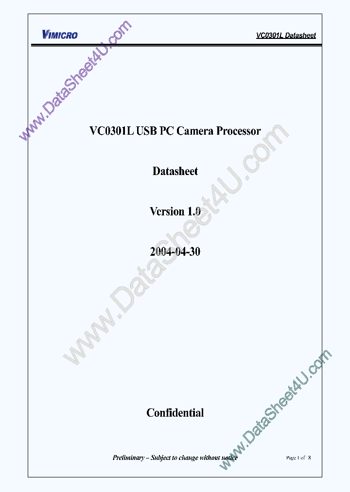 VC0301L_591116.PDF Datasheet
