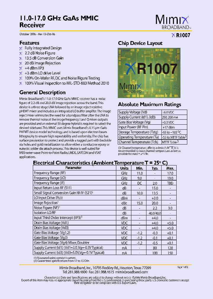 XR10070610_710309.PDF Datasheet