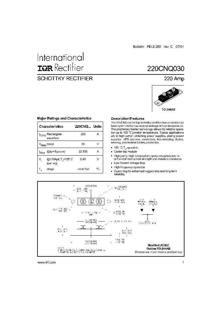 220CNQ030_952354.PDF Datasheet