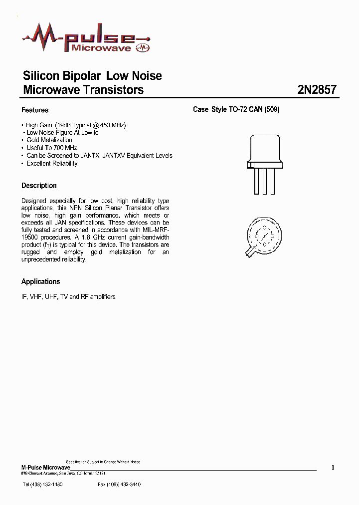 2N2857_1011417.PDF Datasheet