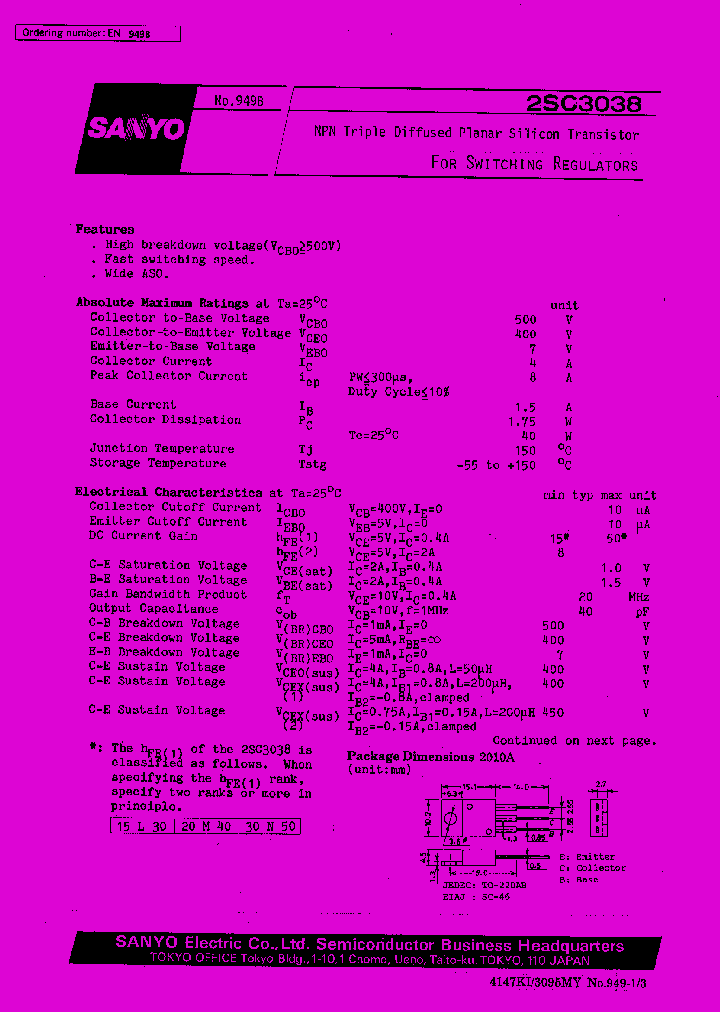 2SC3038_856254.PDF Datasheet