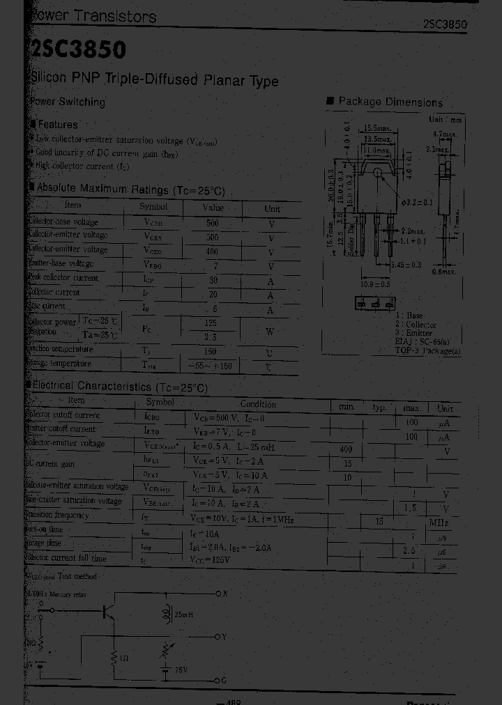 2SC3850_819463.PDF Datasheet