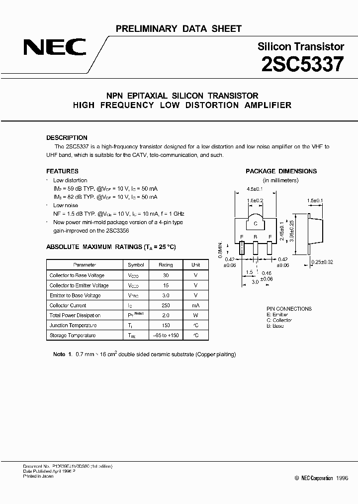 2SC5337_1014567.PDF Datasheet