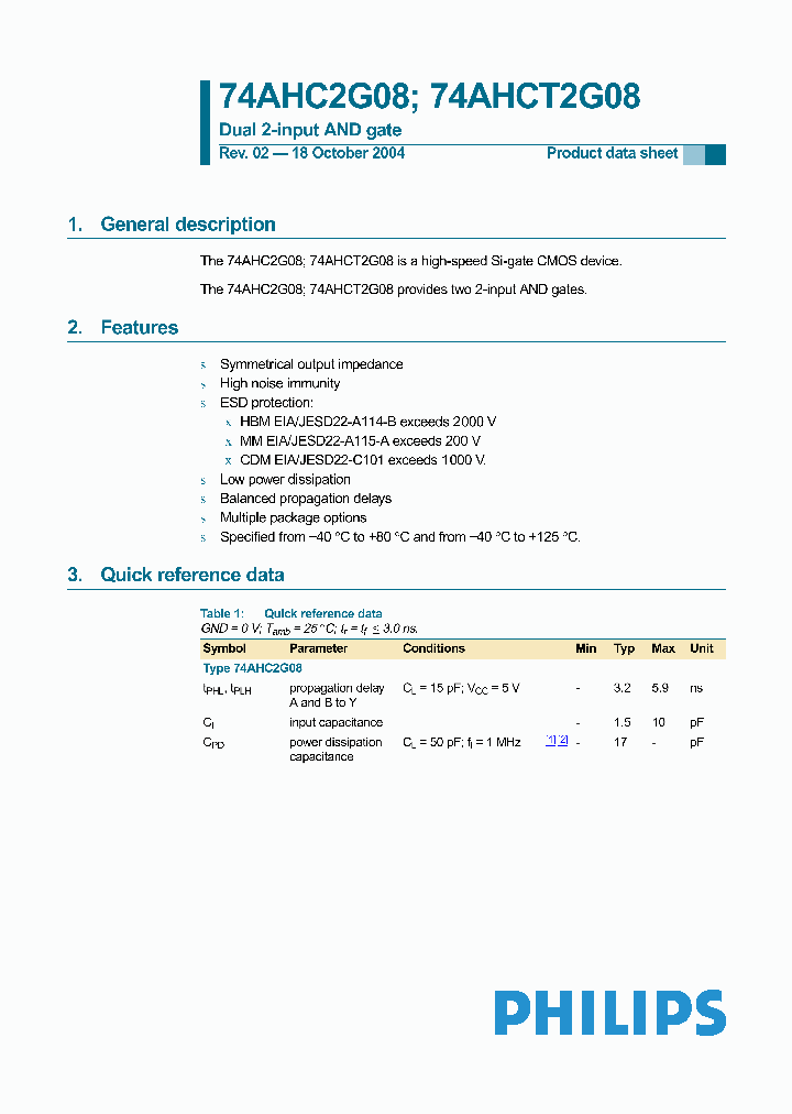 74AHCT2G08DC_906290.PDF Datasheet