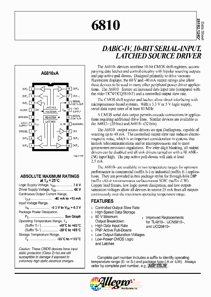 A6810EA_939966.PDF Datasheet