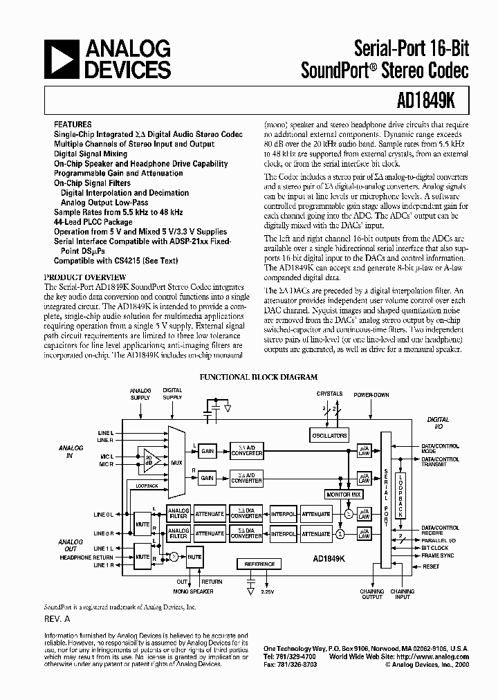AD1849KP-REEL_951108.PDF Datasheet