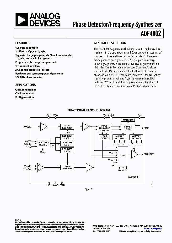 ADF4002_1021546.PDF Datasheet