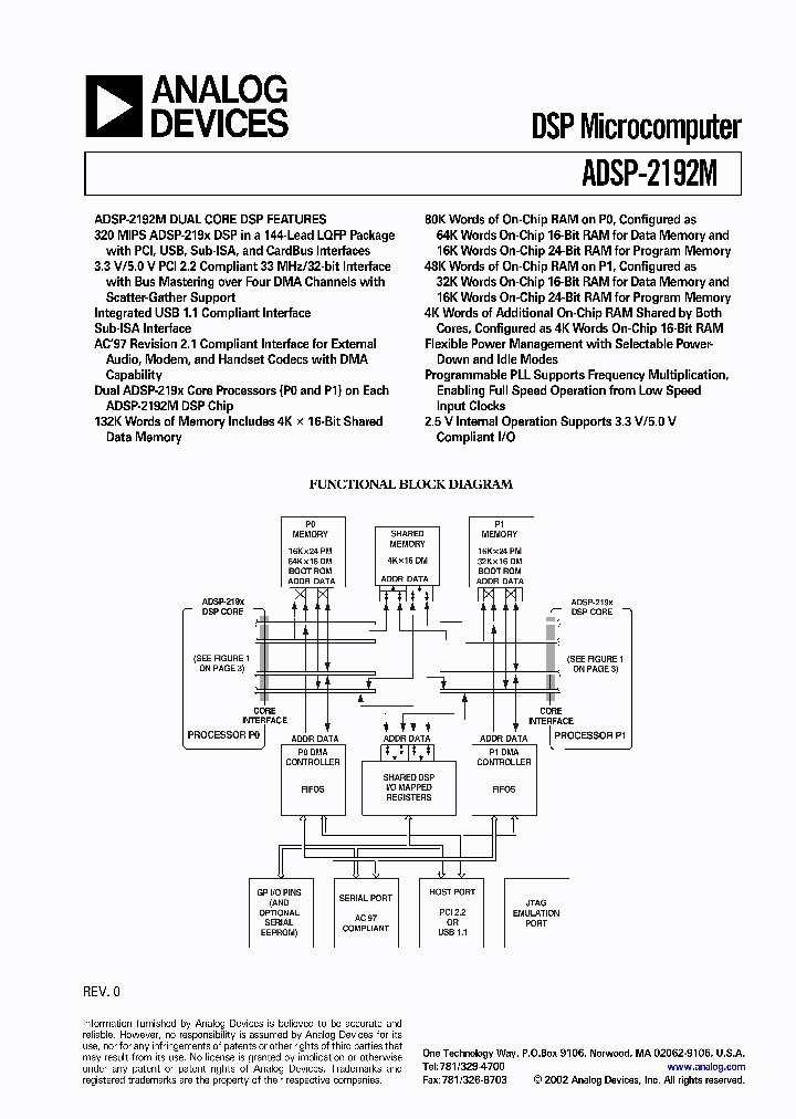 ADSP219212MKST160X_935233.PDF Datasheet