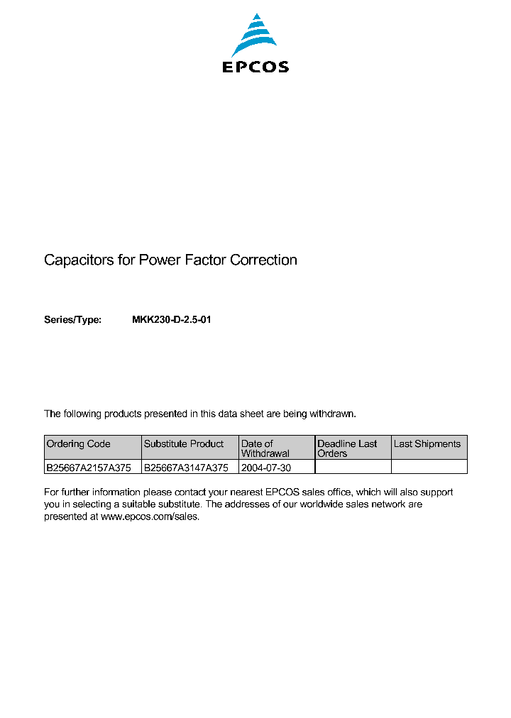 B25667-A2157-A375_1022785.PDF Datasheet